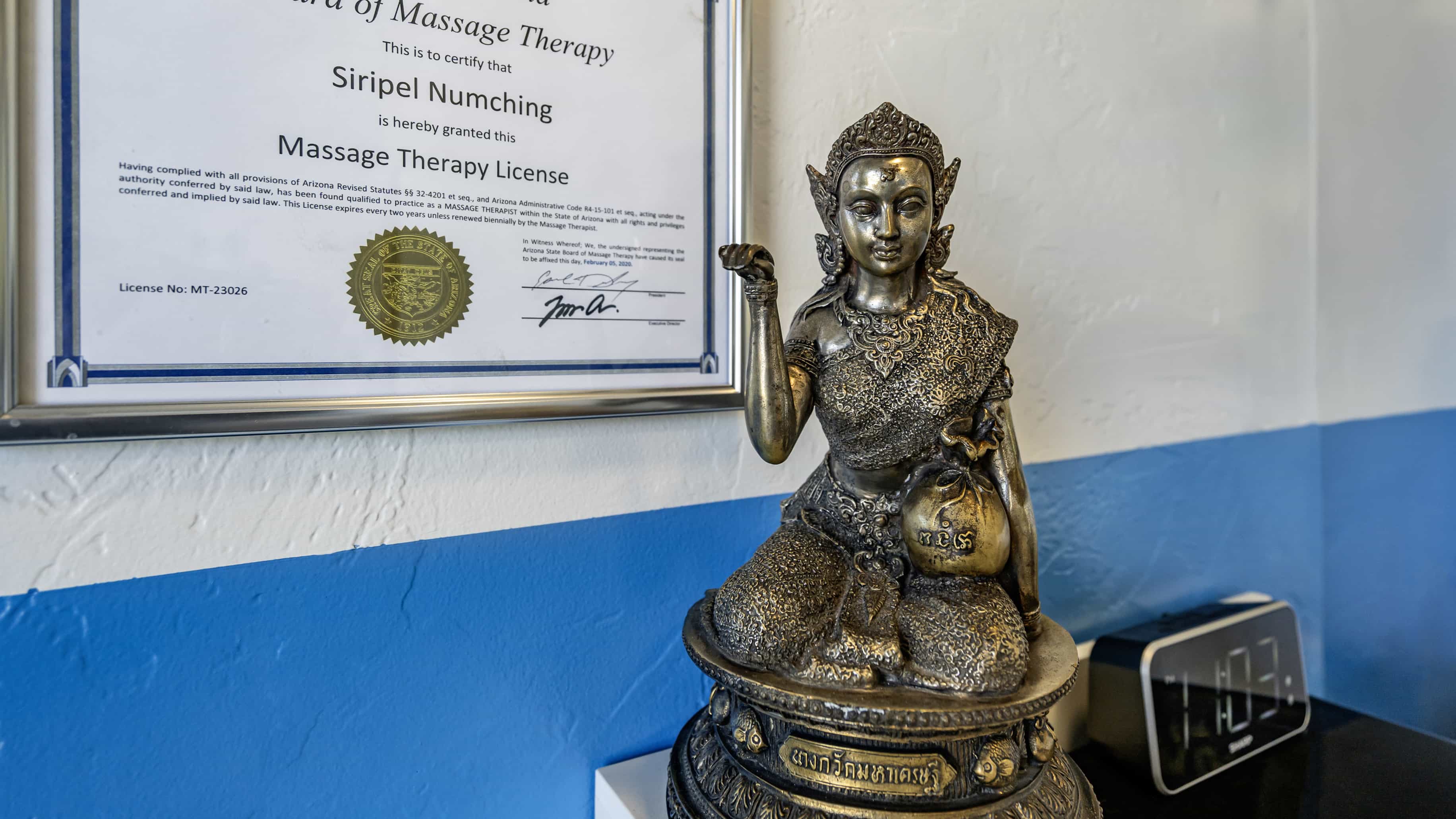 Ma Thai Massage Thornydale - Foot Massage Area